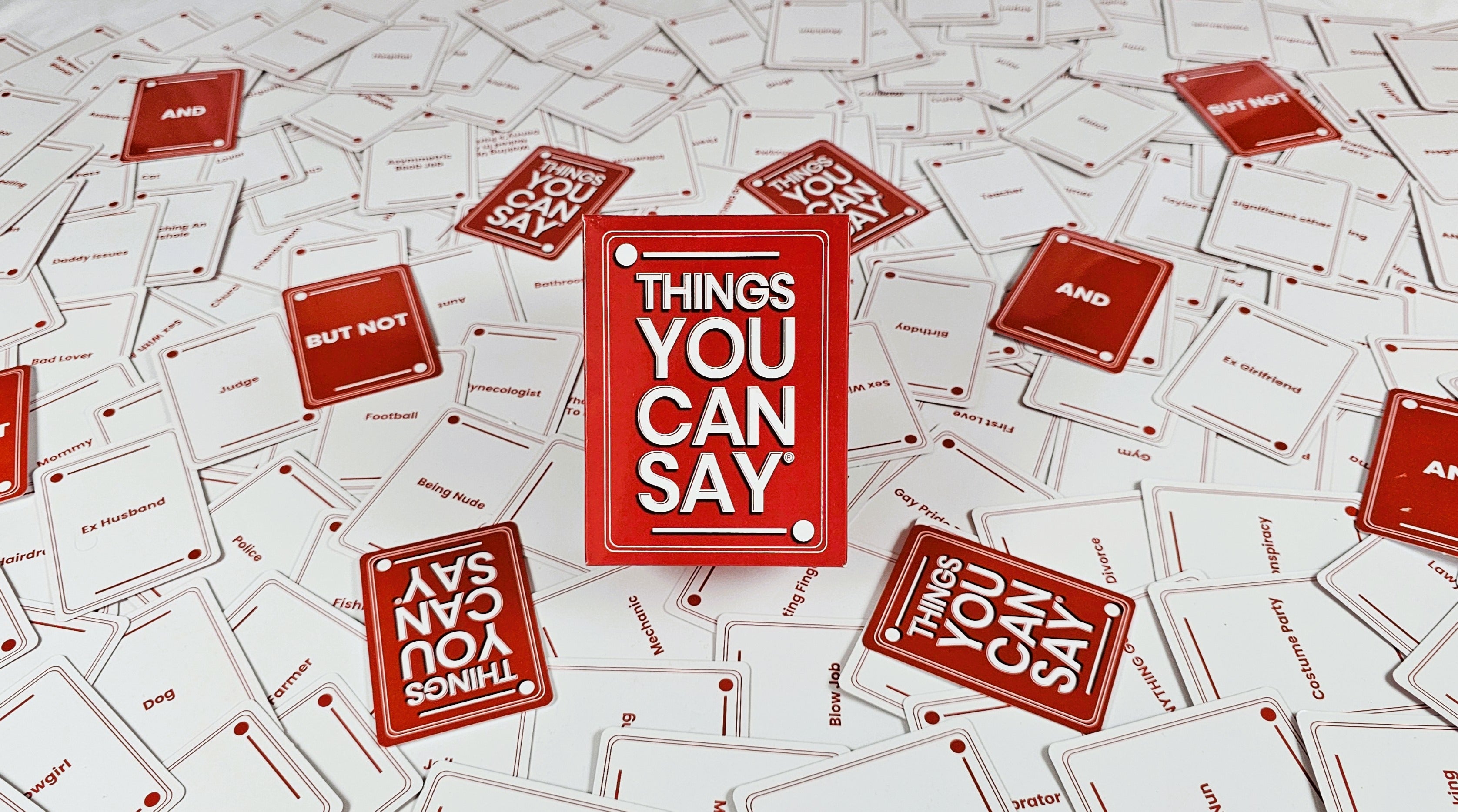 Things You Can Say Card Game